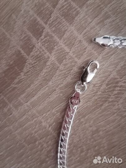 Серебренная цепочка мужская