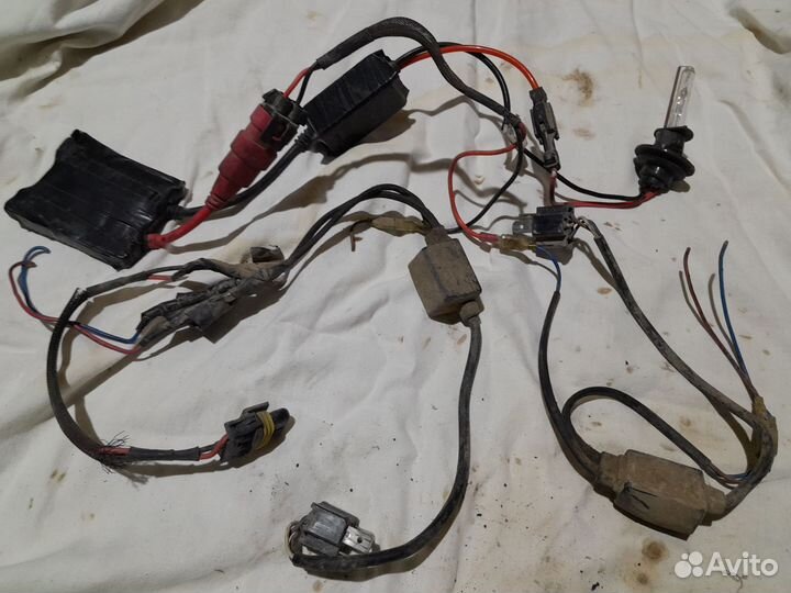 Ксенон на мотоцикл с блоком