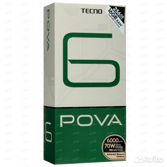 TECNO Pova 6, 8/256 ГБ