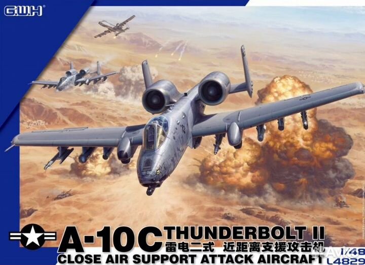 GWH L4829 1/48 A-10C Thunderbolt II Attack Aircraf