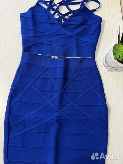Бандажное платье 44 46. Шикарное