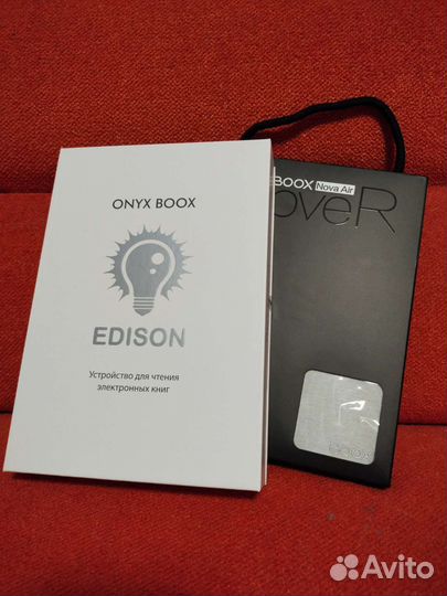 Onyx boox Edison + обложка Grey