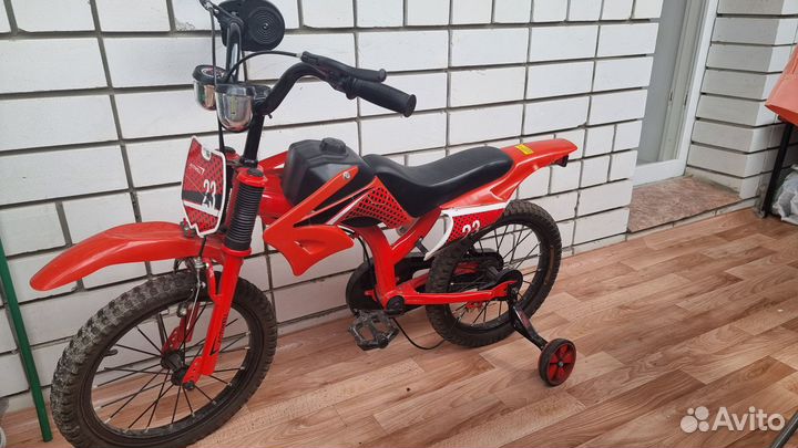 Детский велосипед мотоцикл