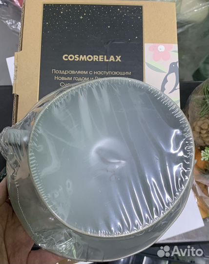 Cosmorelax чайная пара глина серый