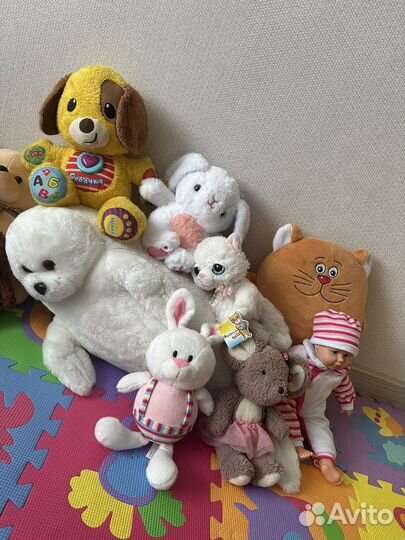 Мягкие игрушки пакетом