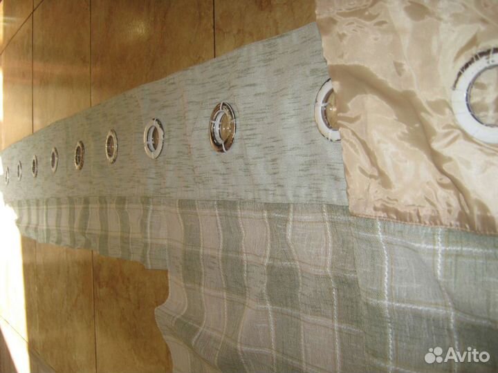 Занавеси теневые и легкие