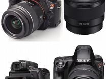 Фотоаппарат Sony SLT-A37 + объектив 50 F1.8