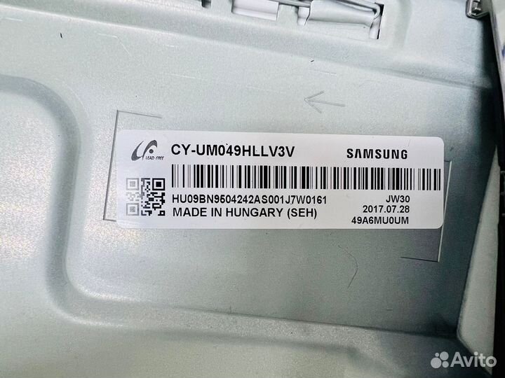 Wifi модуль WCM730Q samsung UE49MU9000U