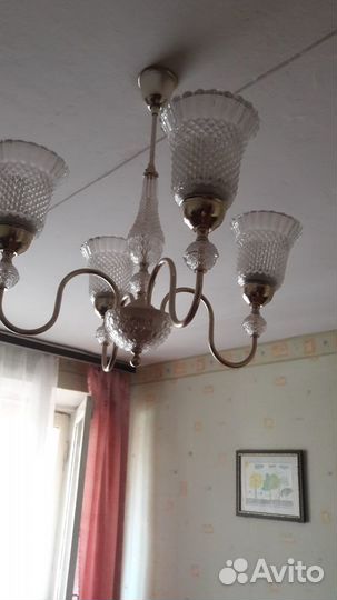 Хрустальная люстра СССР
