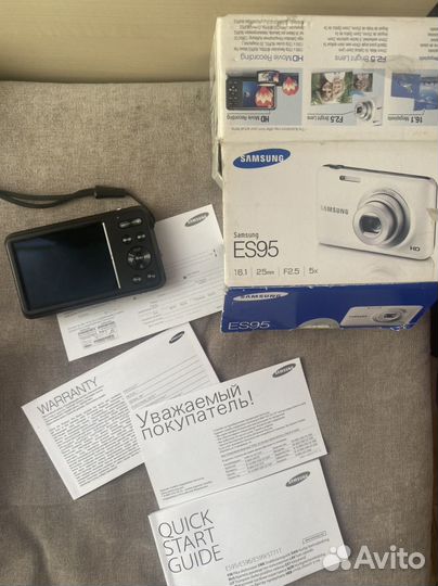 Фотоаппарат samsung ES95