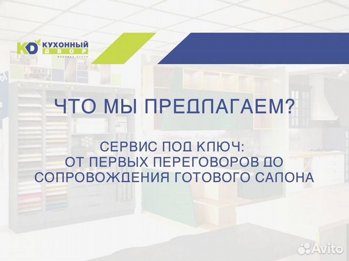 Франшиза. Салон кухонь