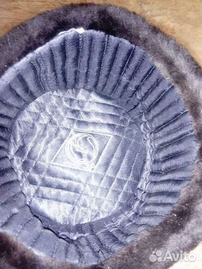 Мужская шапка из овчины р. 56