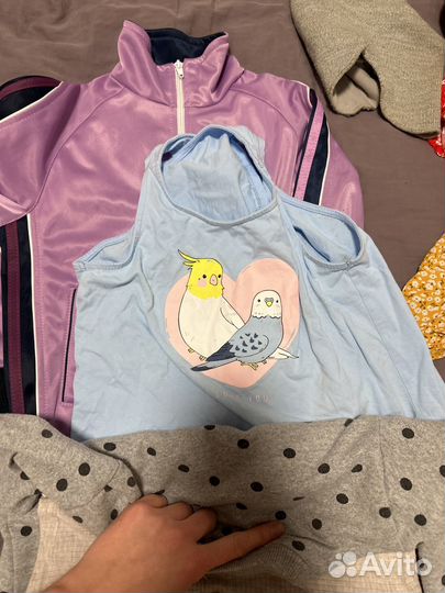 Пакет вещей на девочку 134 -140