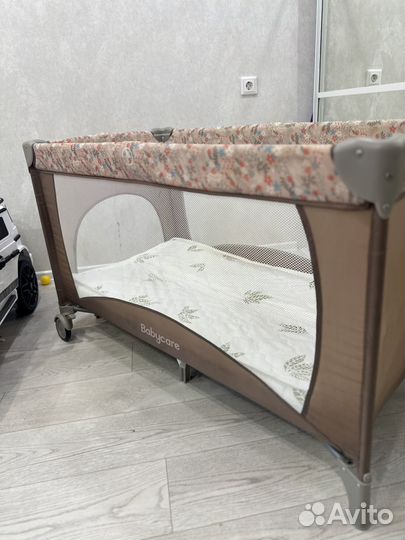 Детская кровать манеж с матрасом