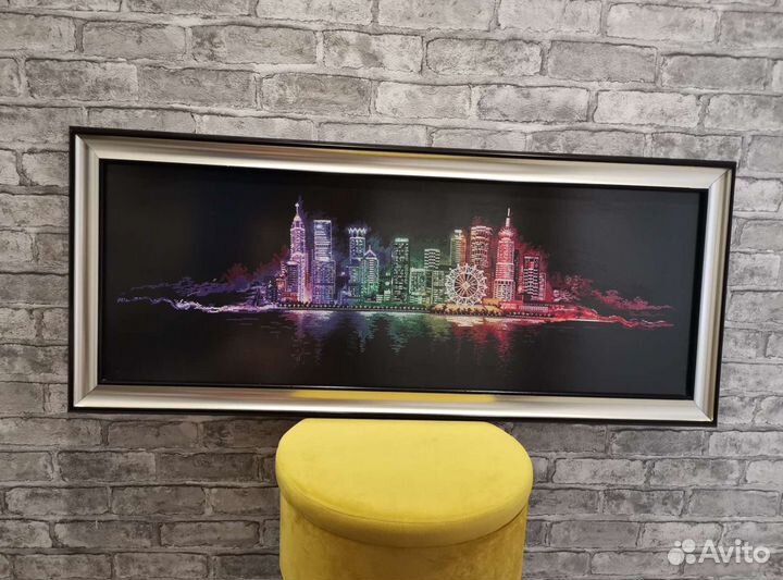 Картина вышитая крестом