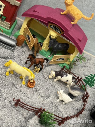 Игрушки ферма животные