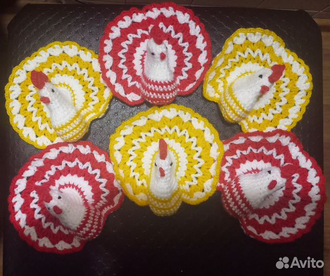 Вязаные игрушки ручной работы