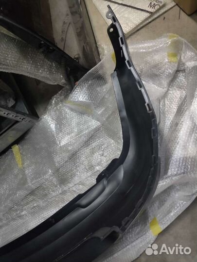 Бампер задний поло седан дорестайлинг