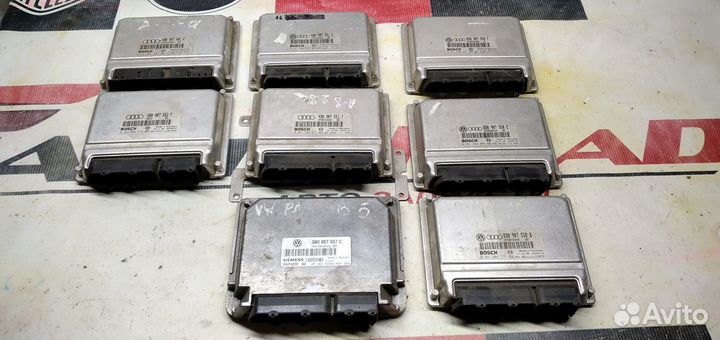 Блок управления двигателем эбу audi VW