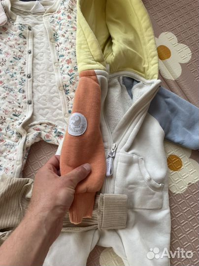 Детские вещи пакетом 0-3 мес.50/62
