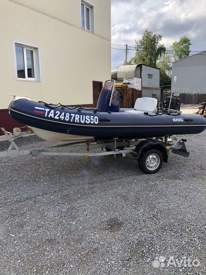 Моторная лодка риб brig falcon F 450