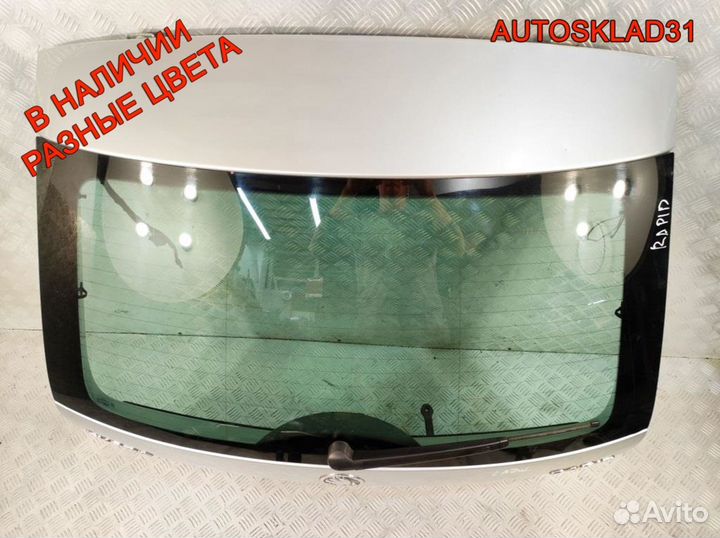Крышка багажника Skoda Rapid 5JJ827023D Универсал