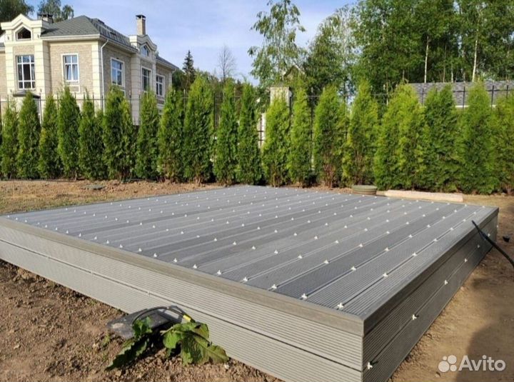 Террасная доска дпк тиснение