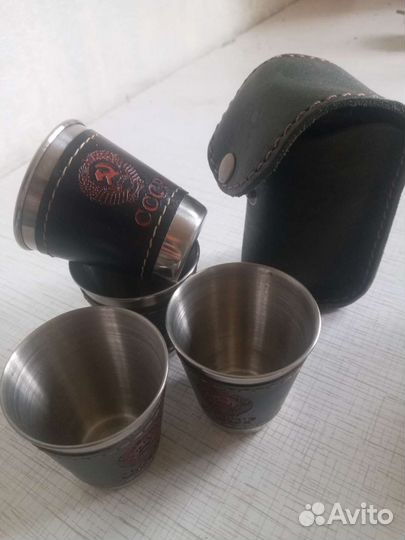 Рюмочки металлические