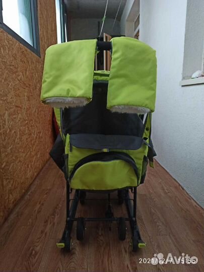 Коляска сани nika