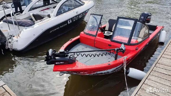 Триера 420 Фиш сентябрь новая лодка