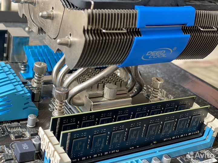 Материнская плата + процессор+ видеокарта