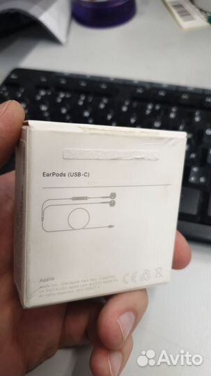 Гарнитура Apple EarPods with Type C Connector White #401975