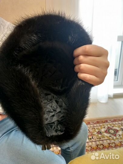 Шапка норковая женская