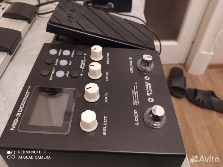 Гитарный процессор nux MG-300