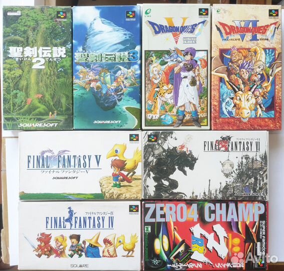 Игры Super Famicom snes JP Оригинал