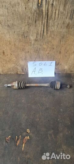 Hyundai Solaris 1 kia Rio 3 привод левый