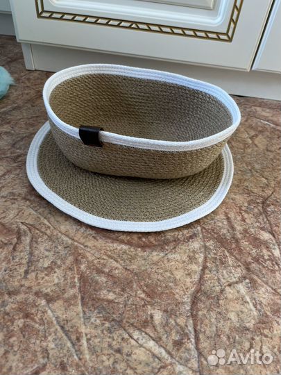 Корзинка из джута