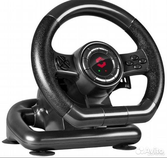 Игровой руль с педалями