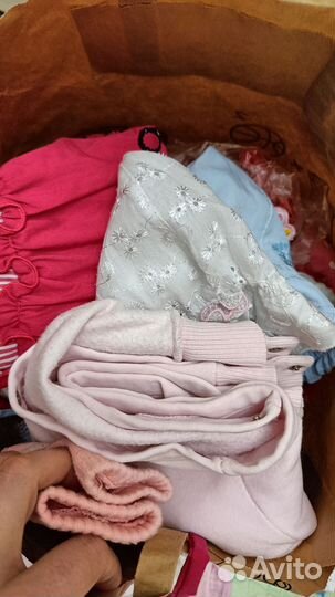 Вещи пакетом на девочку