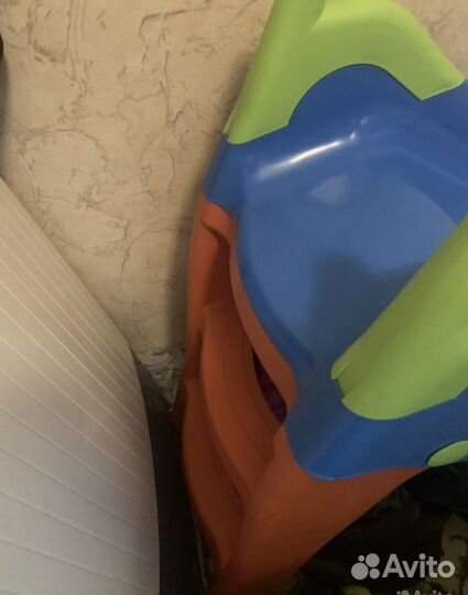 Детская горка пластиковая для дома