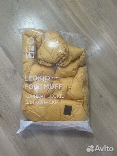 Leokid Olaf конверт зимний желтый 0-3 лет до -25t