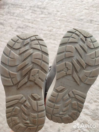 Ботинки демисезонные для девочки 27 размер