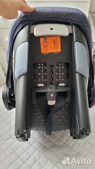 Автолюлька peg perego с базой isofix