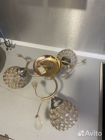 Люстра хрустальная