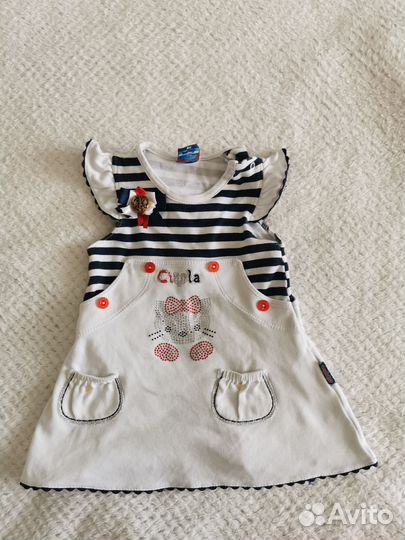 Пакет вещей на девочку 74-86