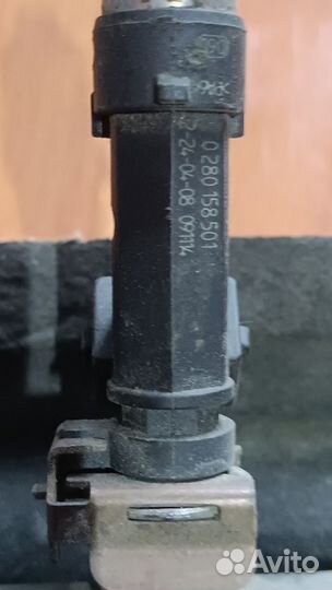 Форсунки рампа дас XER14 Опель Корса D 1.4