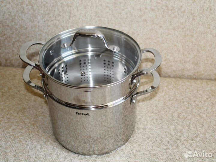 Кастрюля для пасты tefal Ingenio Emotion 22см 6.2л