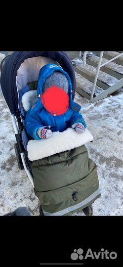 Зимний чехол в коляску