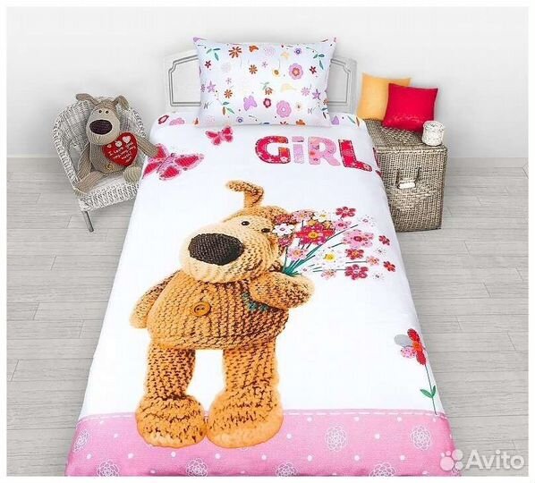 Постельное белье 1,5с Boofle Girl н(1) 50*70