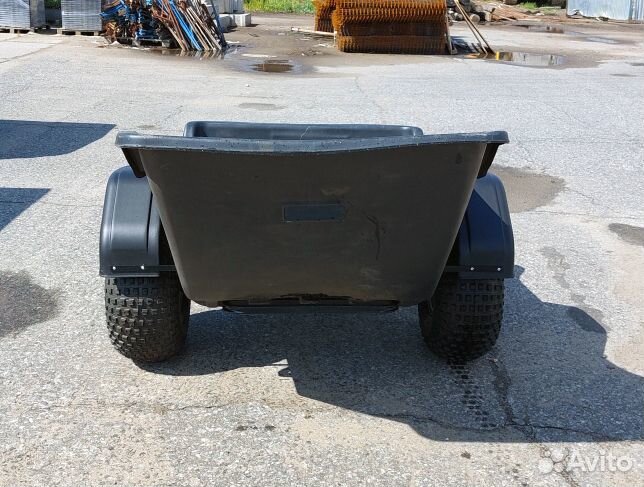 Самосвальный прицеп для квадроцикла